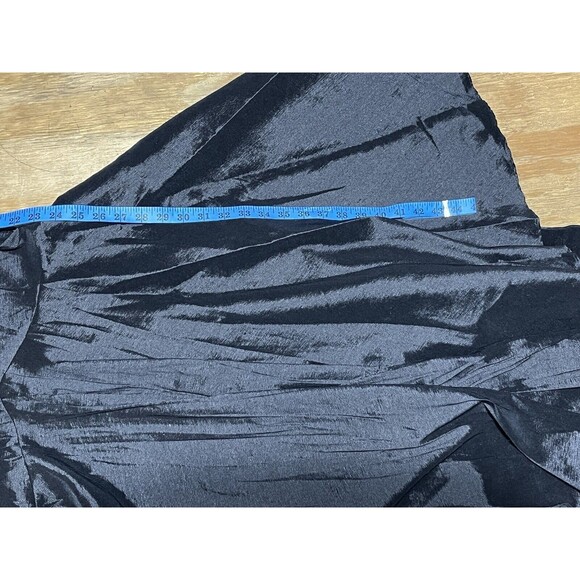 Escape Evening Gown Black Women 12 Zip Shoulder Split @j - Picture 7 of 14